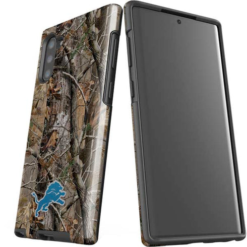 NFL Detroit Lions Realtree AP Camo Galaxy Note 10 Pro Case