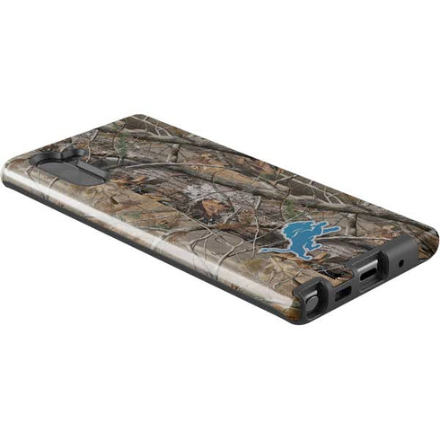 NFL Detroit Lions Realtree AP Camo Galaxy Note 10 Pro Case