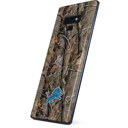 NFL Detroit Lions Realtree AP Camo Galaxy Note 9 Skin