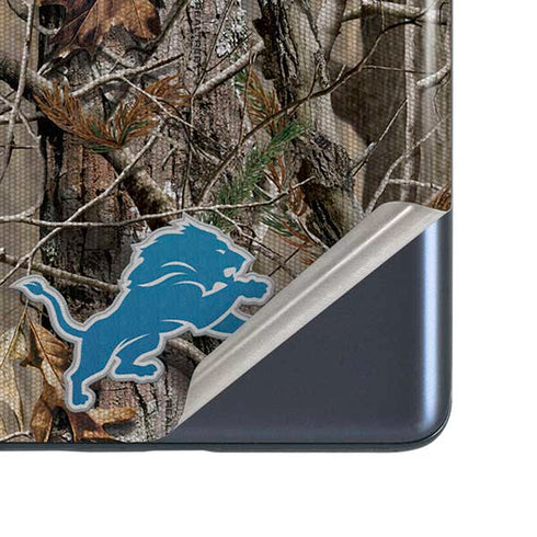 NFL Detroit Lions Realtree AP Camo Galaxy S20 Fan Edition Skin