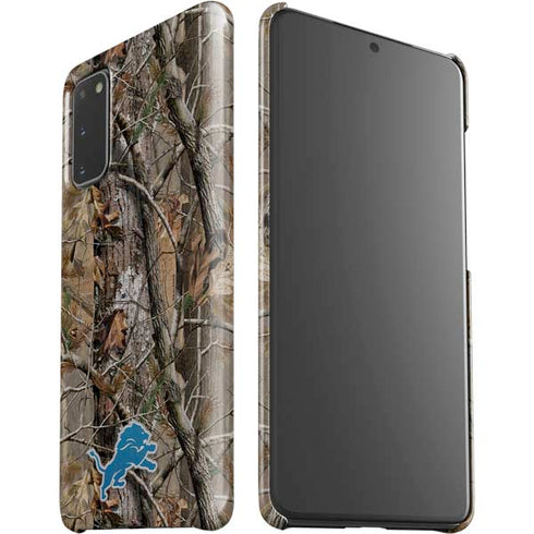NFL Detroit Lions Realtree AP Camo Galaxy S20 Lite Case