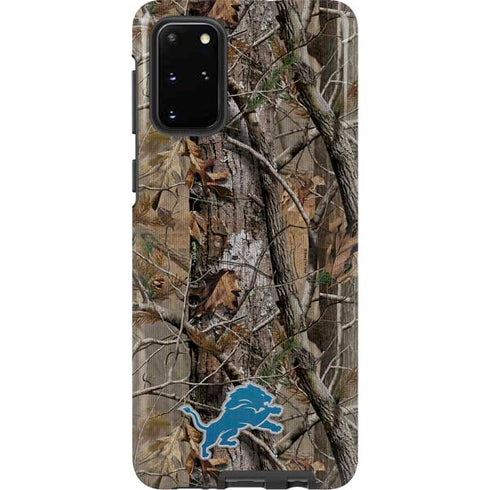 NFL Detroit Lions Realtree AP Camo Galaxy S20 Plus Pro Case