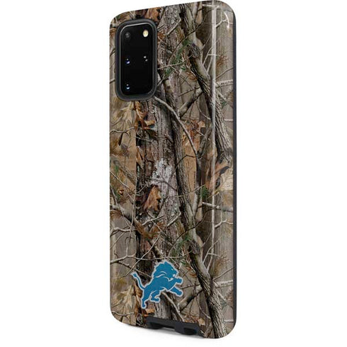 NFL Detroit Lions Realtree AP Camo Galaxy S20 Plus Pro Case