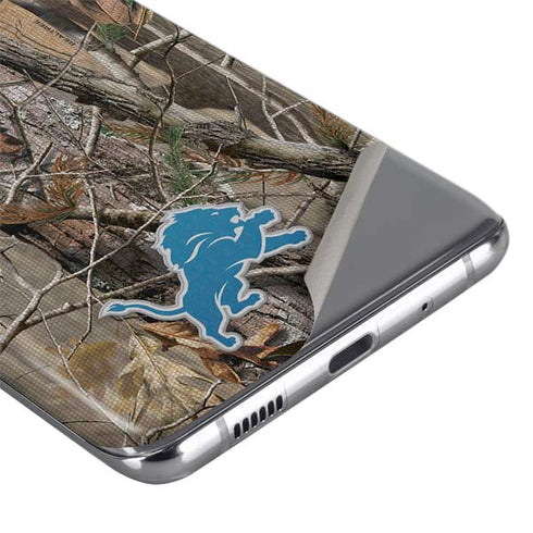 NFL Detroit Lions Realtree AP Camo Galaxy S20 Skin
