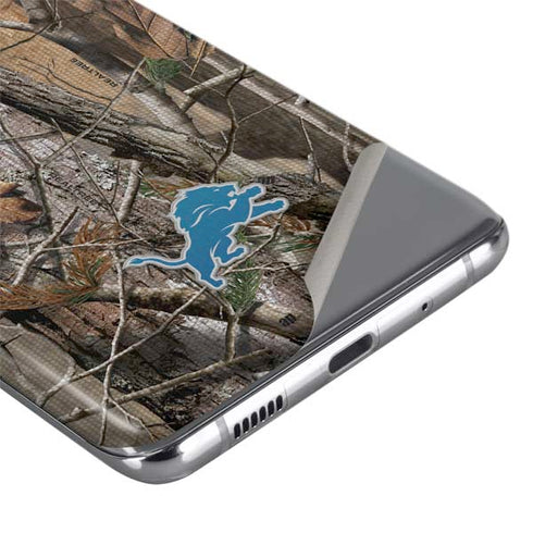 NFL Detroit Lions Realtree AP Camo Galaxy S20 Ultra 5G Skin