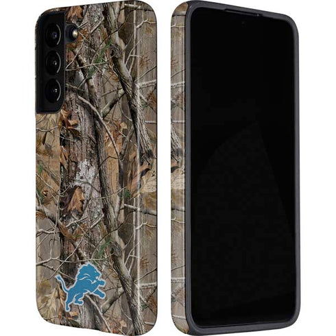 NFL Detroit Lions Realtree AP Camo Galaxy S22 Pro Case