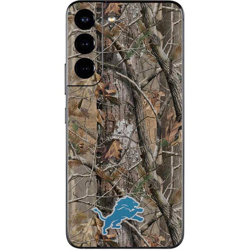 NFL Detroit Lions Realtree AP Camo Galaxy S22 Skin