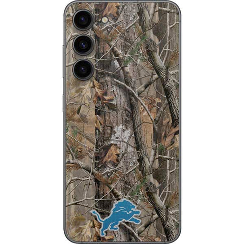 NFL Detroit Lions Realtree AP Camo Galaxy S23 Plus Skin