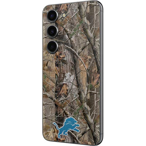 NFL Detroit Lions Realtree AP Camo Galaxy S23 Skin