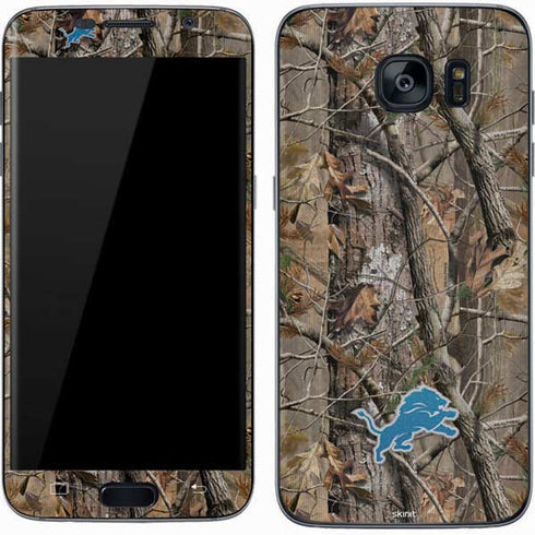NFL Detroit Lions Realtree AP Camo Galaxy S7 Skin