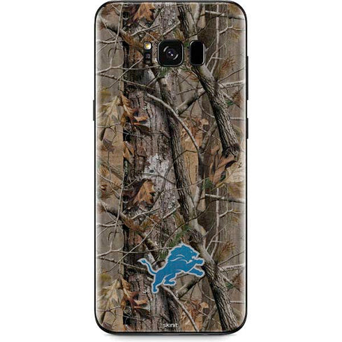 NFL Detroit Lions Realtree AP Camo Galaxy S8 Skin