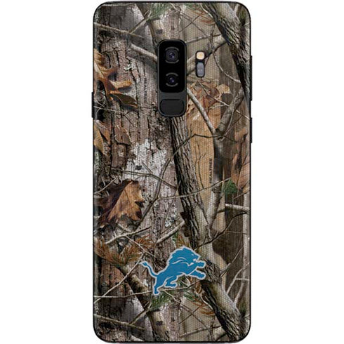 NFL Detroit Lions Realtree AP Camo Galaxy S9 Plus Skin