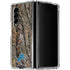 NFL Detroit Lions Realtree AP Camo Galaxy Z Fold4 5G Clear Case