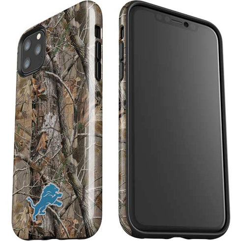 NFL Detroit Lions Realtree AP Camo iPhone 11 Pro Max Impact Case