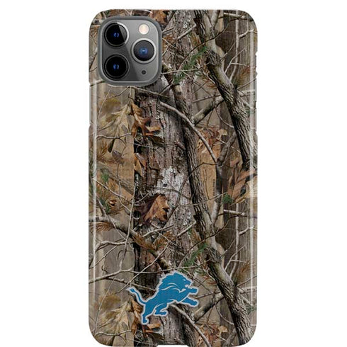 NFL Detroit Lions Realtree AP Camo iPhone 11 Pro Max Lite Case