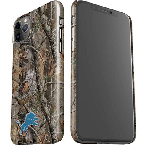 NFL Detroit Lions Realtree AP Camo iPhone 11 Pro Max Lite Case