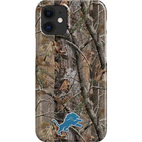 NFL Detroit Lions Realtree AP Camo iPhone 12 Mini Lite Case