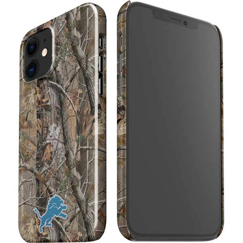 NFL Detroit Lions Realtree AP Camo iPhone 12 Mini Lite Case