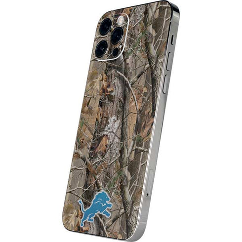 NFL Detroit Lions Realtree AP Camo iPhone 12 Pro Max Skin