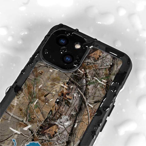 NFL Detroit Lions Realtree AP Camo iPhone 13 Mini Waterproof Case