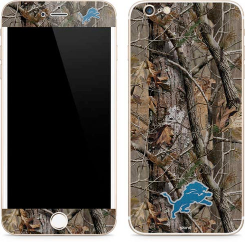 NFL Detroit Lions Realtree AP Camo iPhone 6/6s Plus Skin