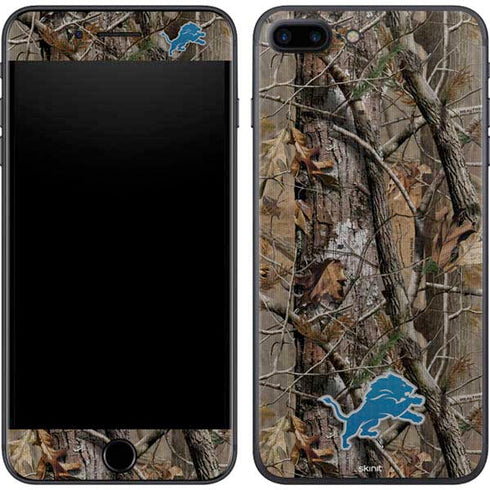 NFL Detroit Lions Realtree AP Camo iPhone 7 Plus Skin