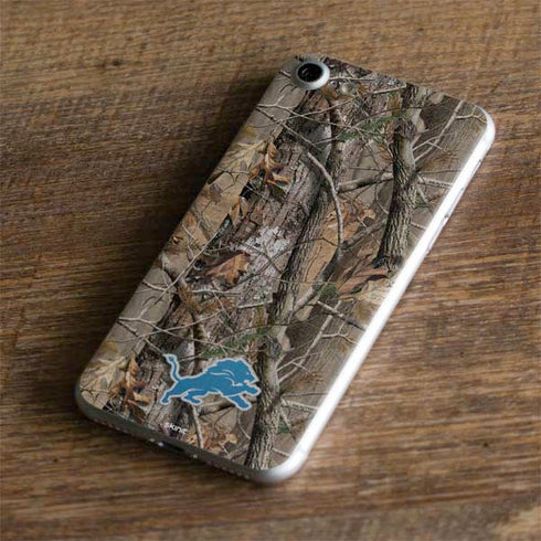 NFL Detroit Lions Realtree AP Camo iPhone 7 Skin