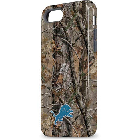 NFL Detroit Lions Realtree AP Camo iPhone 8 Pro Case