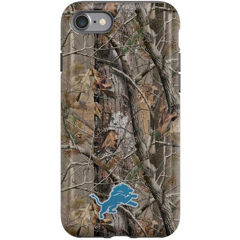 NFL Detroit Lions Realtree AP Camo iPhone SE (2nd & 3rd Gen) Pro Case