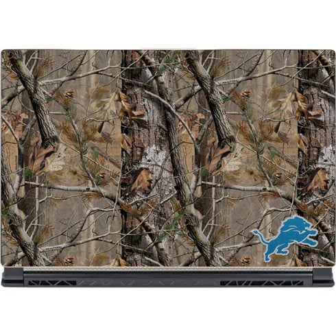 NFL Detroit Lions Realtree AP Camo MSI GS65 Stealth Laptop Skin