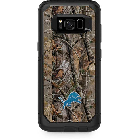 NFL Detroit Lions Realtree AP Camo Otterbox Commuter Galaxy Skin