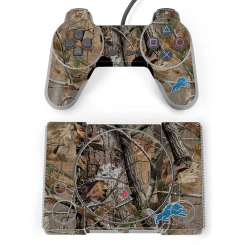 NFL Detroit Lions Realtree AP Camo PlayStation Classic Bundle Skin
