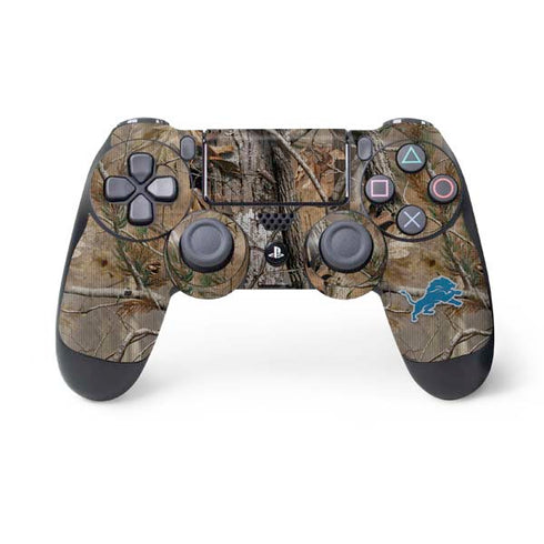 NFL Detroit Lions Realtree AP Camo PS4 Controller Skin