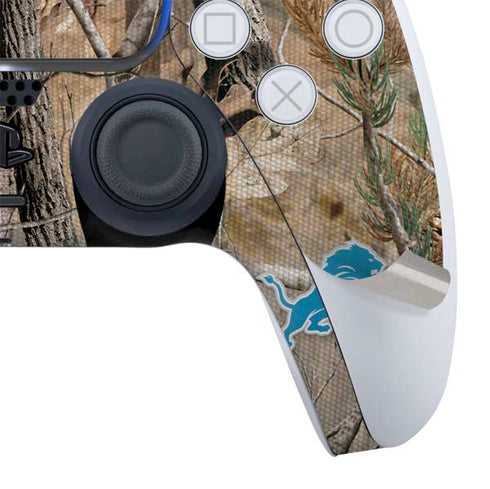 NFL Detroit Lions Realtree AP Camo PS5 Slim Digital Edition Bundle Skin