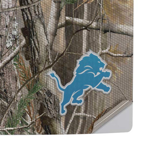 NFL Detroit Lions Realtree AP Camo PS5 Slim Digital Edition Console Skin