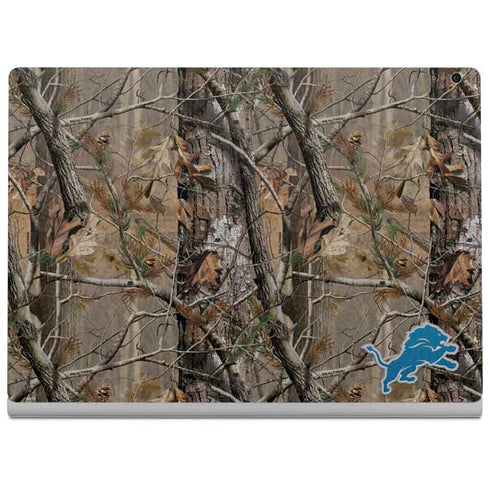 NFL Detroit Lions Realtree AP Camo Surface Book 2 13.5in Skin