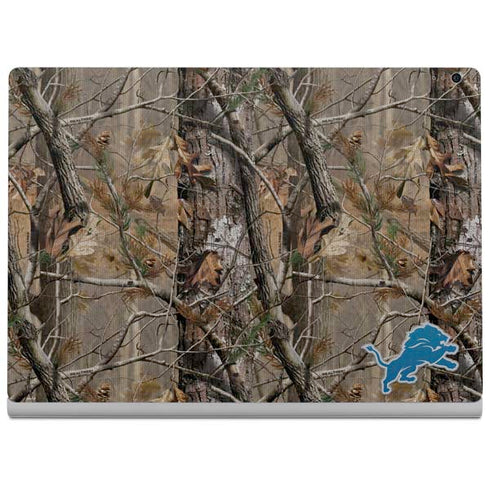 NFL Detroit Lions Realtree AP Camo Surface Book 2 15in Skin