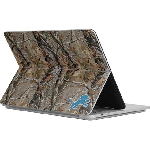 NFL Detroit Lions Realtree AP Camo Surface Laptop Studio Skin