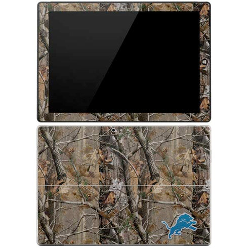 NFL Detroit Lions Realtree AP Camo Surface Pro 3 Skin