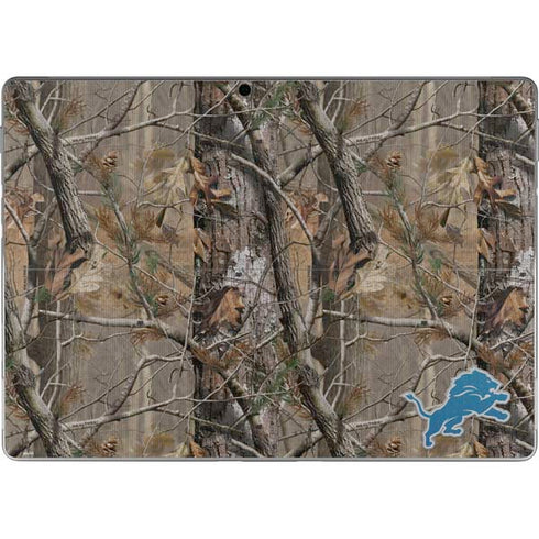 NFL Detroit Lions Realtree AP Camo Surface Pro 8 Skin