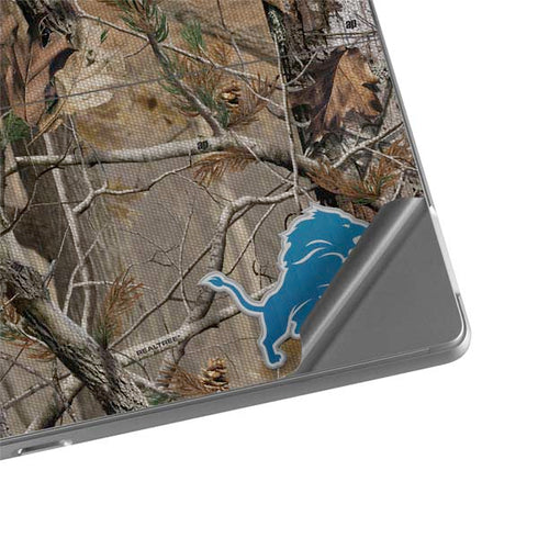NFL Detroit Lions Realtree AP Camo Surface Pro 8 Skin