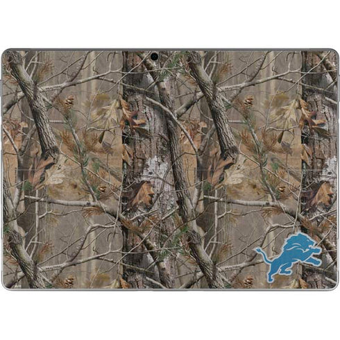 NFL Detroit Lions Realtree AP Camo Surface Pro 9 Skin