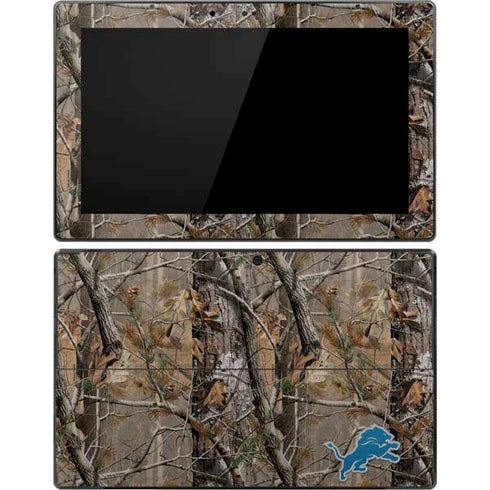 NFL Detroit Lions Realtree AP Camo Surface Pro Tablet Skin