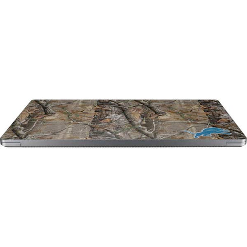 NFL Detroit Lions Realtree AP Camo Universal Laptop 11in (8.8 x 6.2in) Skin