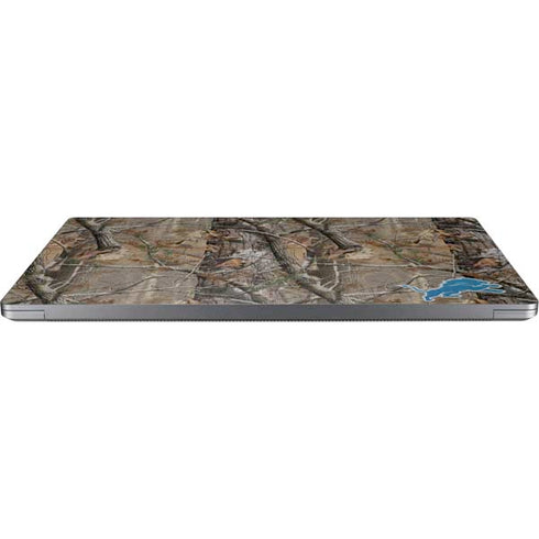 NFL Detroit Lions Realtree AP Camo Universal Laptop 16in (13 x 9.4in) Skin