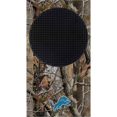 NFL Detroit Lions Realtree AP Camo Xbox Series S Console Skin