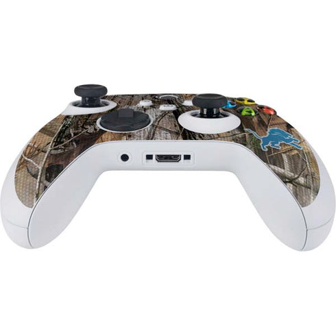 NFL Detroit Lions Realtree AP Camo Xbox Series S Controller Skin