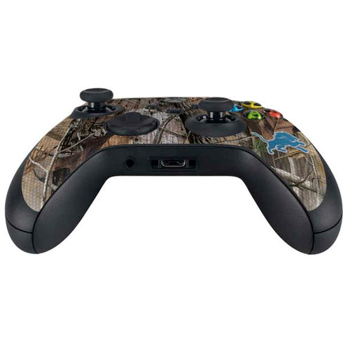NFL Detroit Lions Realtree AP Camo Xbox Series X Controller Skin