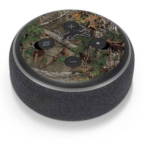 NFL Detroit Lions Realtree Xtra Green Camo Amazon Echo Dot Skin