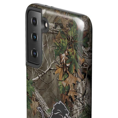NFL Detroit Lions Realtree Xtra Green Camo Galaxy S21 Plus 5G Pro Case
